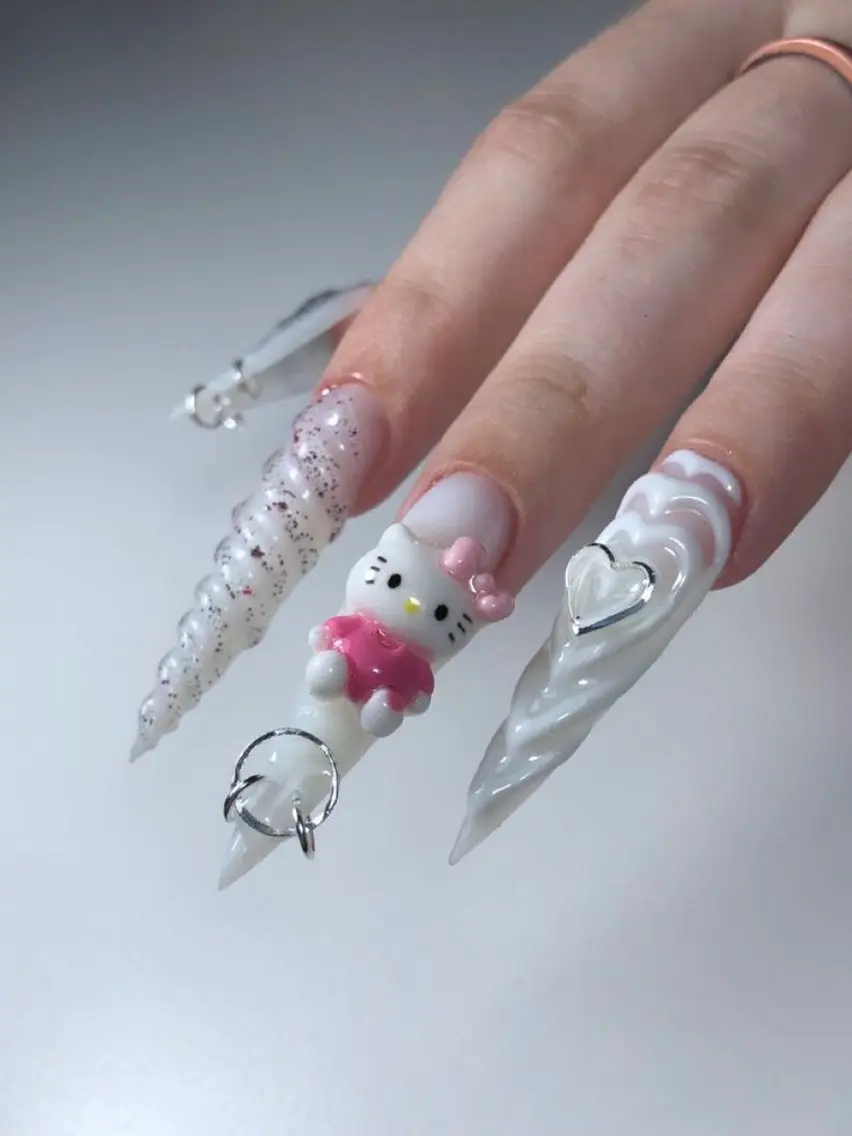ネイル アートネイル ジェルネイル 韓国ネイル ニュアンスネイル 夏ネイル ハンドネイル Umee Nailのネイルデザイン