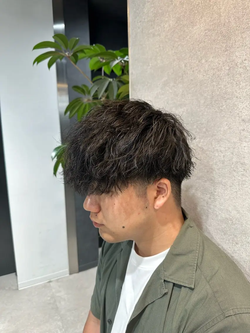 ショート パーマ メンズ 【パーマ率90%】 サエキカズマのヘアスタイル