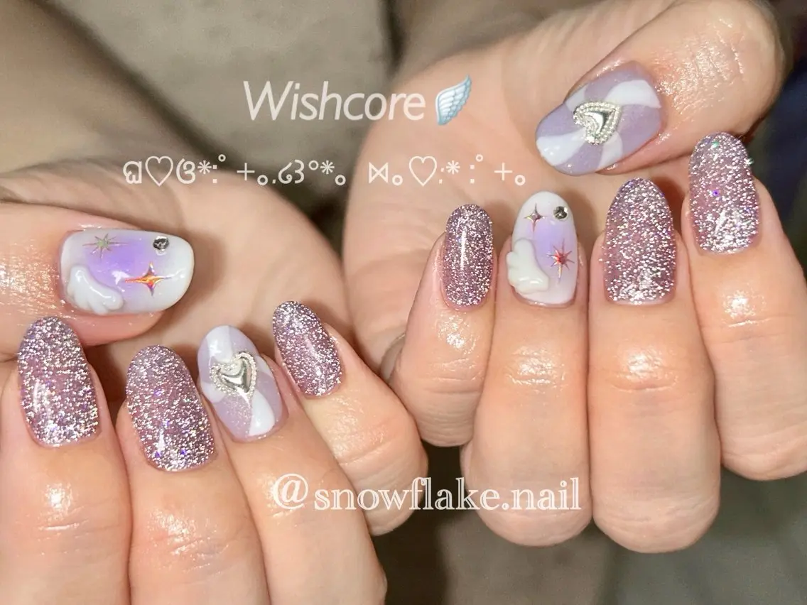 ネイル Snow flake 🫧YUKIのネイルデザイン
