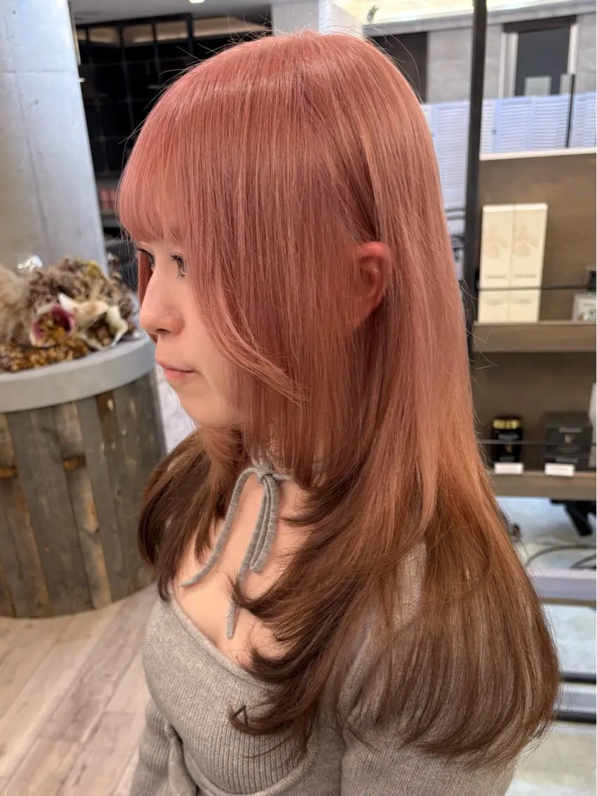 ロング レイヤーカット ケアブリーチ🌟 ♢WATARU♢のヘアスタイル