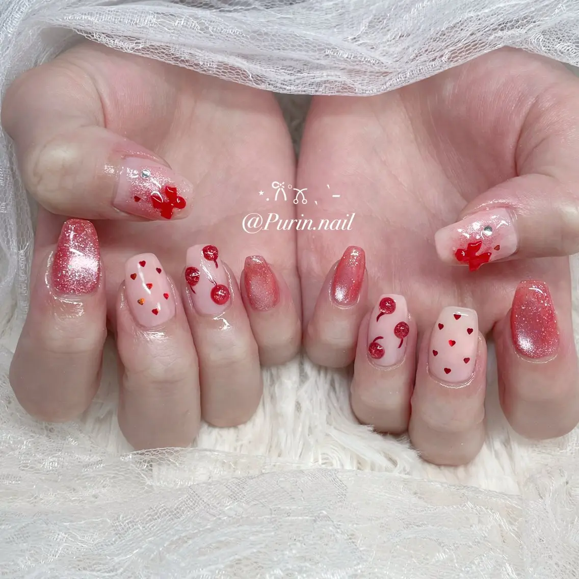 ネイル ハンドネイル Nails by Purin🍮のネイルデザイン