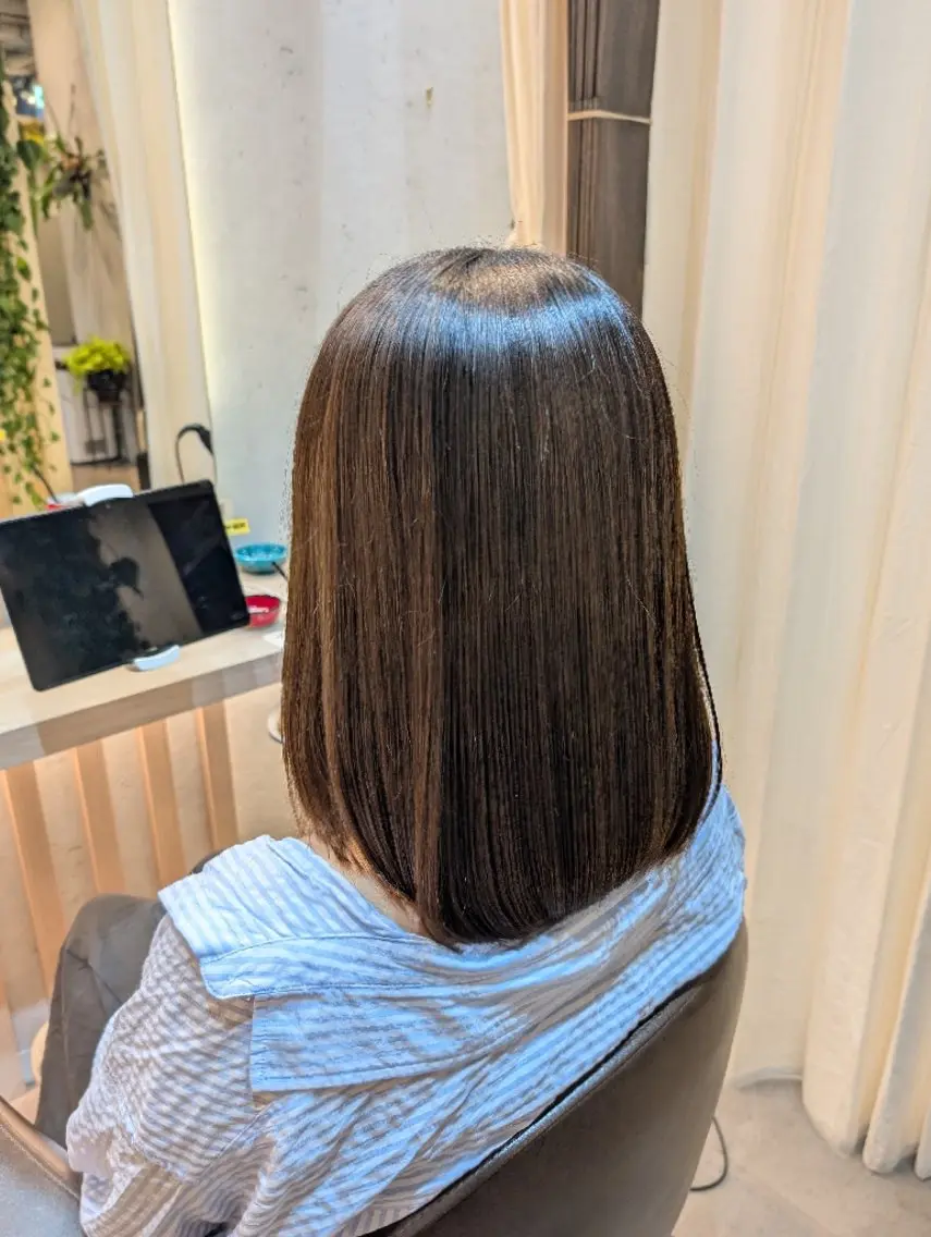 ミディアム パーマ トリートメント koto💭 コトのヘアスタイル