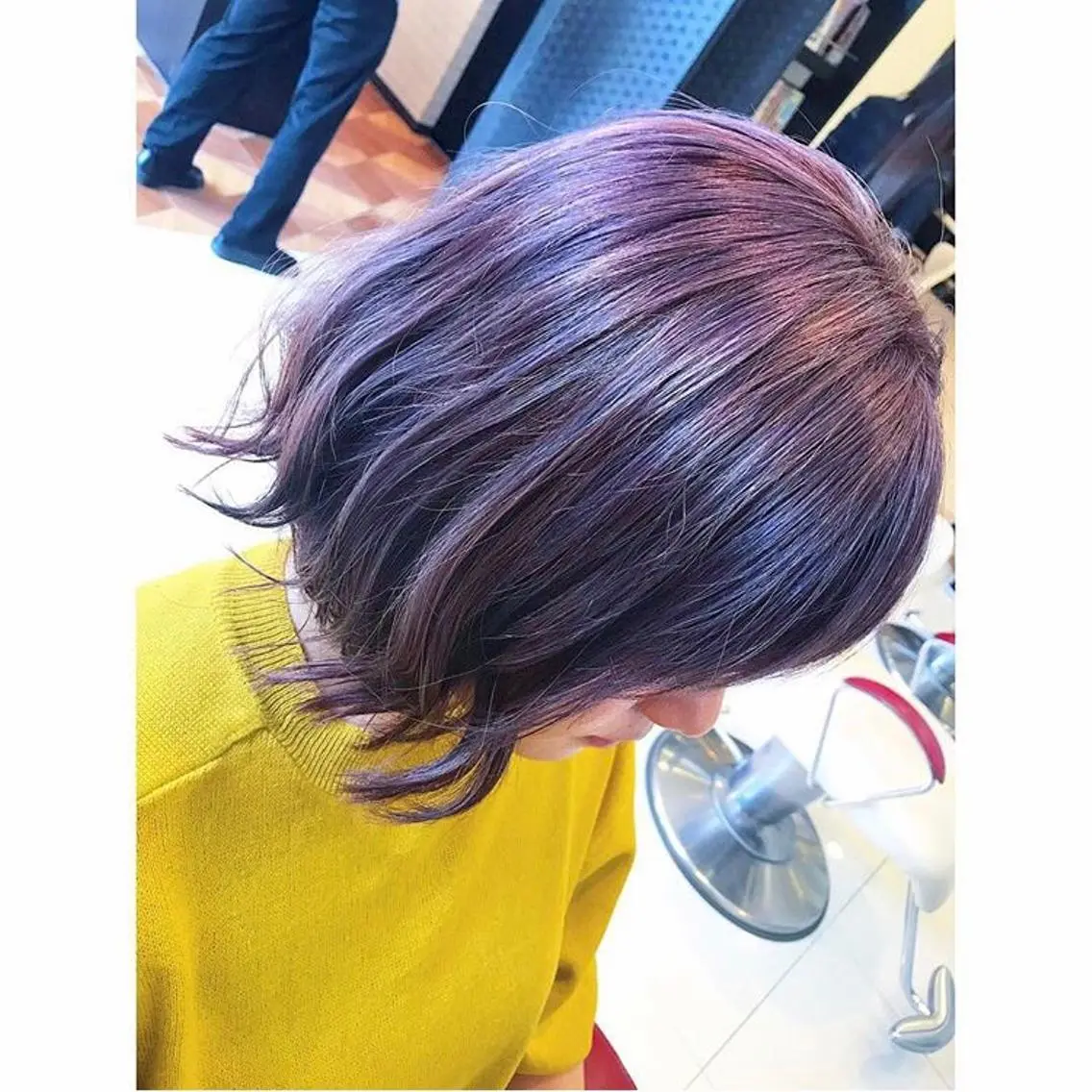 ショート カラー 【育休中】EARTH 荒井店HARUNAのヘアスタイル