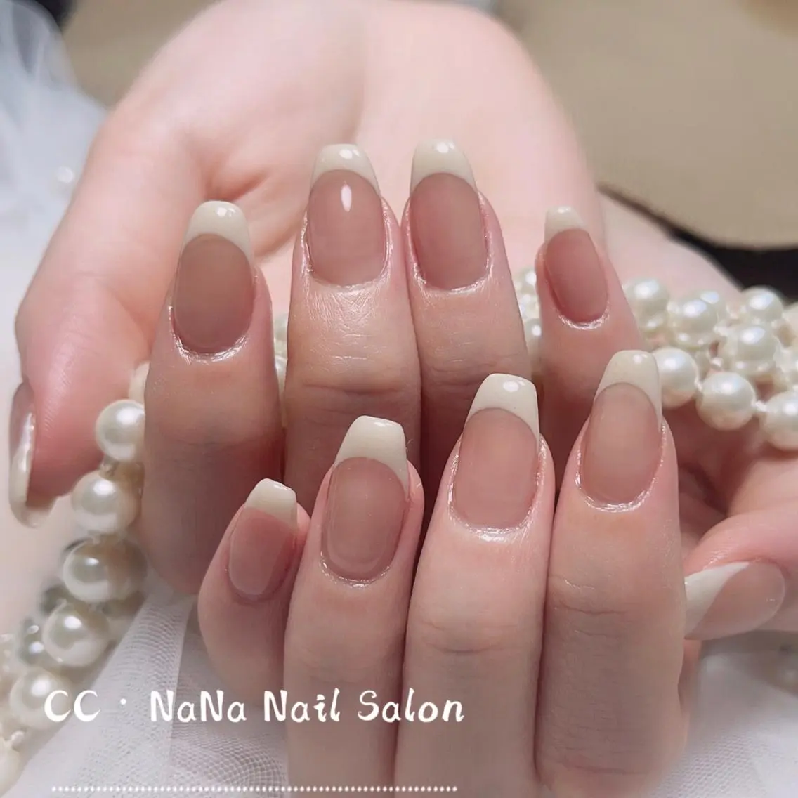 メンズ メンズ韓国風 ハンドネイル CC NaNa ワンホンネイル🌙Nのネイルデザイン