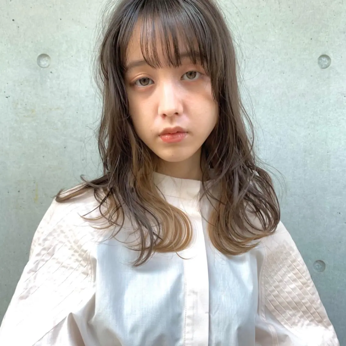 ロング 舟山 瑛太郎のヘアスタイル
