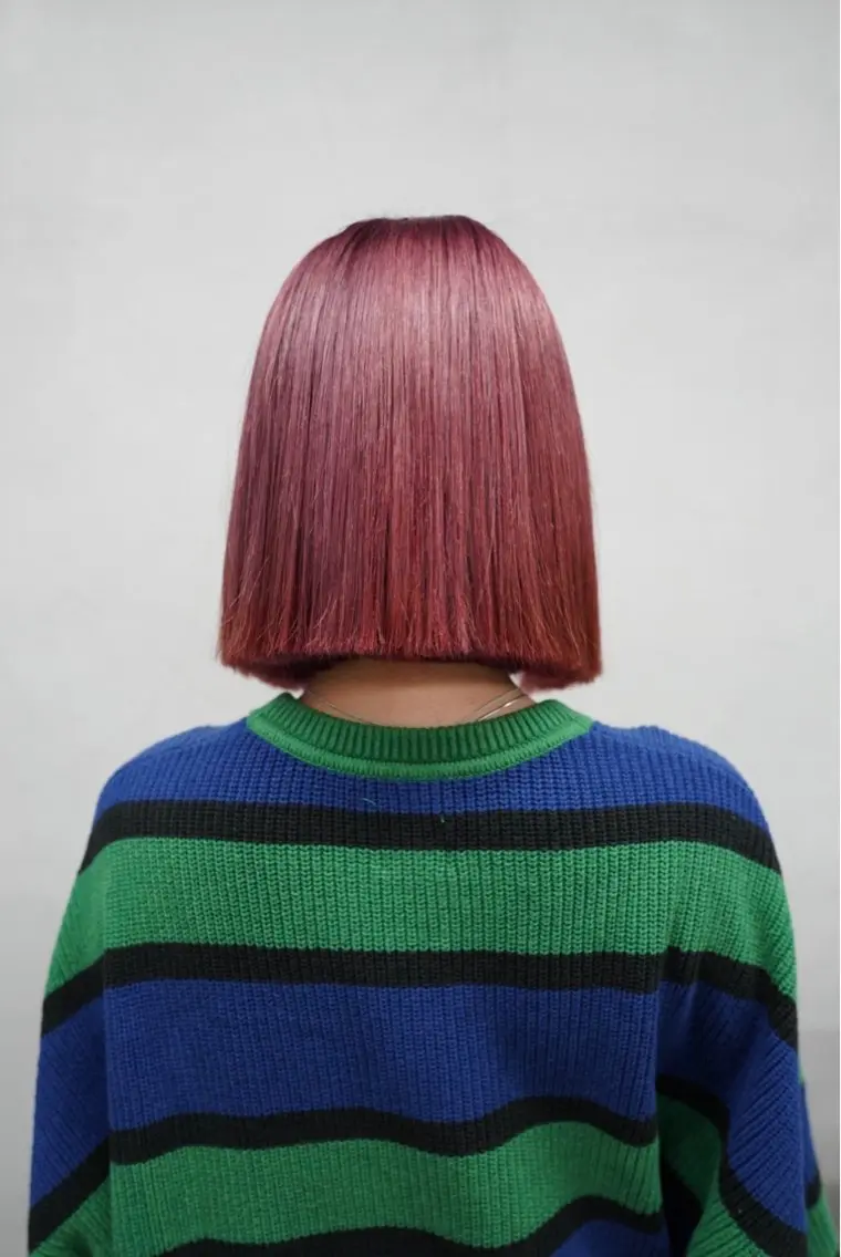 ショート カラー ヘアカラー manami/ヘア セット/ハイトーンのヘアスタイル
