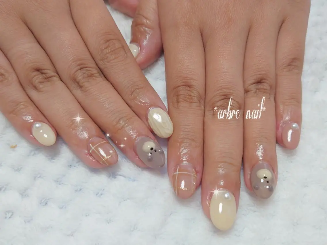 ネイル ✯.。 arbre nail 。✯.のネイルデザイン