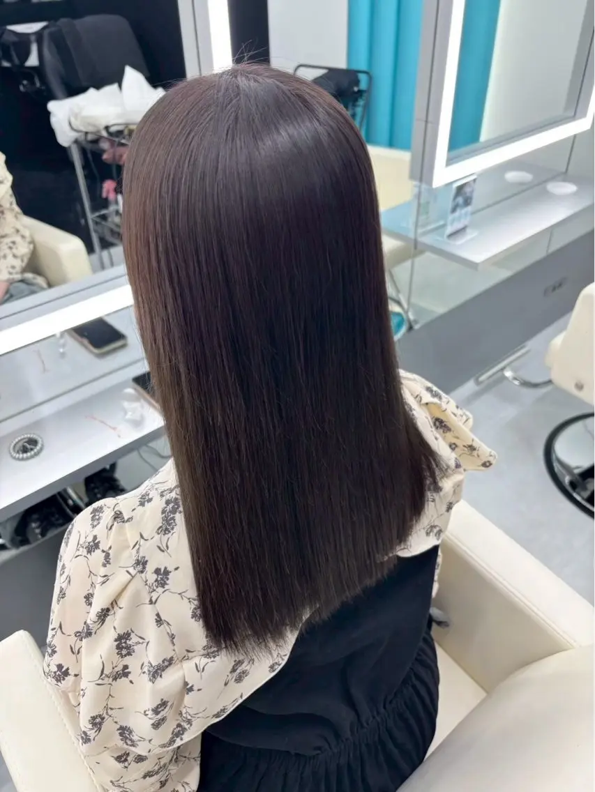セミロング 髪質改善 トリートメント TACE AYANOのヘアスタイル