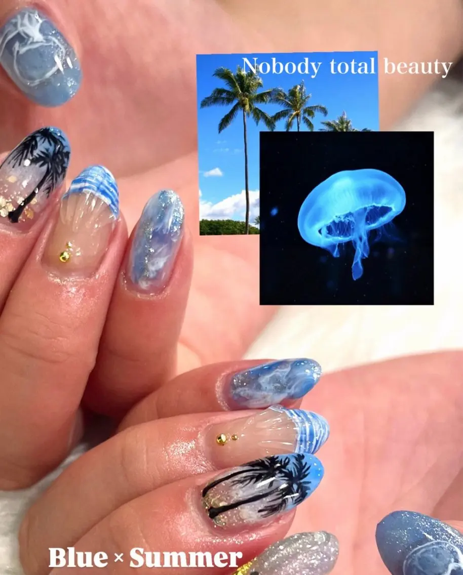 ネイル ハンドネイル Nobody_ Manamiのネイルデザイン