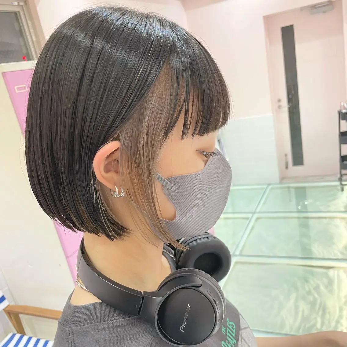ショート カラー ヘアカラー トリートメント ヘアセット 🫧tatsuki 🫧“lot 横浜“のヘアスタイル