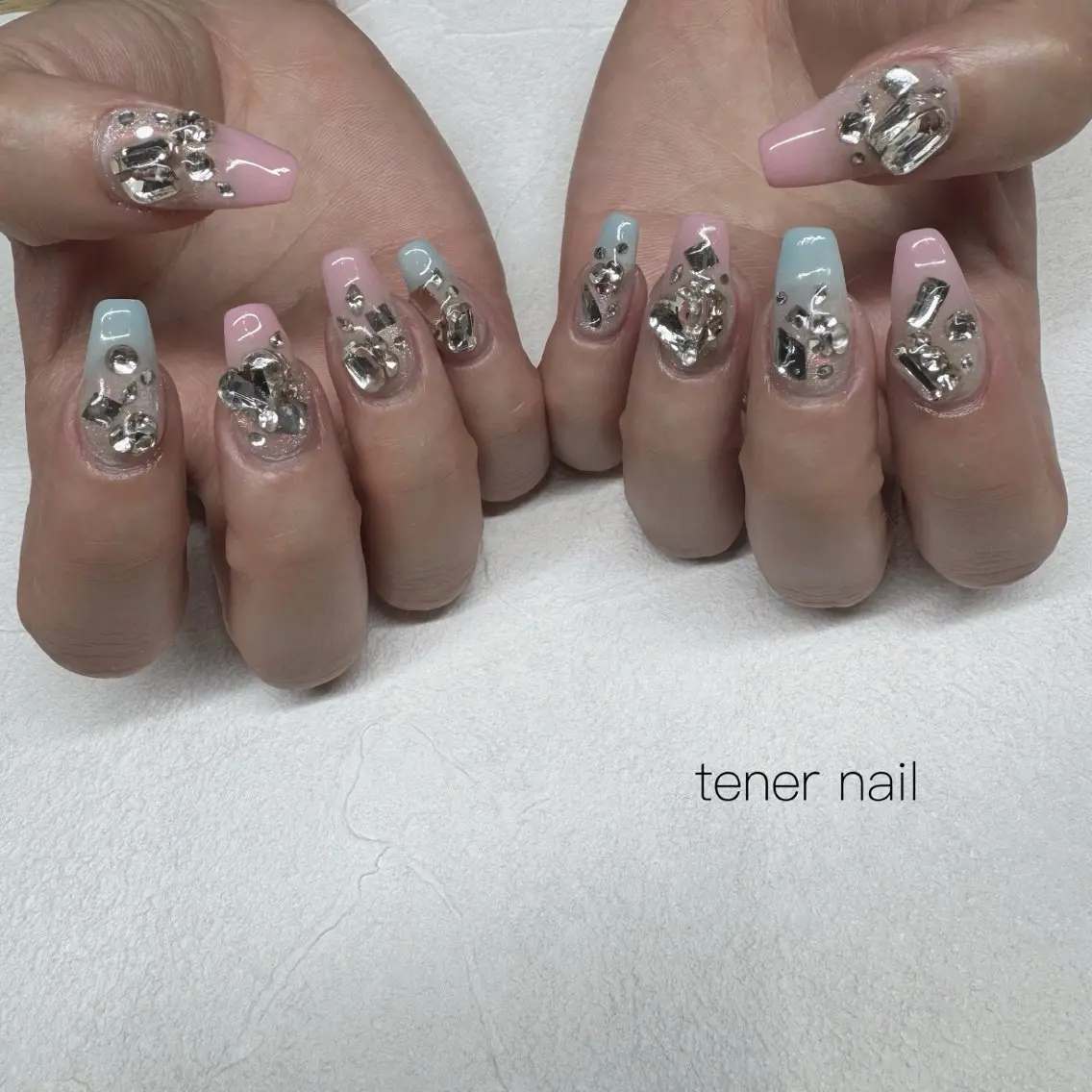ネイル ブライダルネイル ハンドネイル テネルネイル tener nailのネイルデザイン