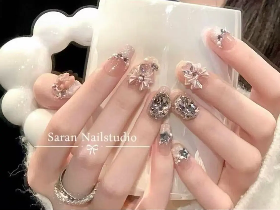 ネイル ハンドネイル miho💦 Saran nailのネイルデザイン