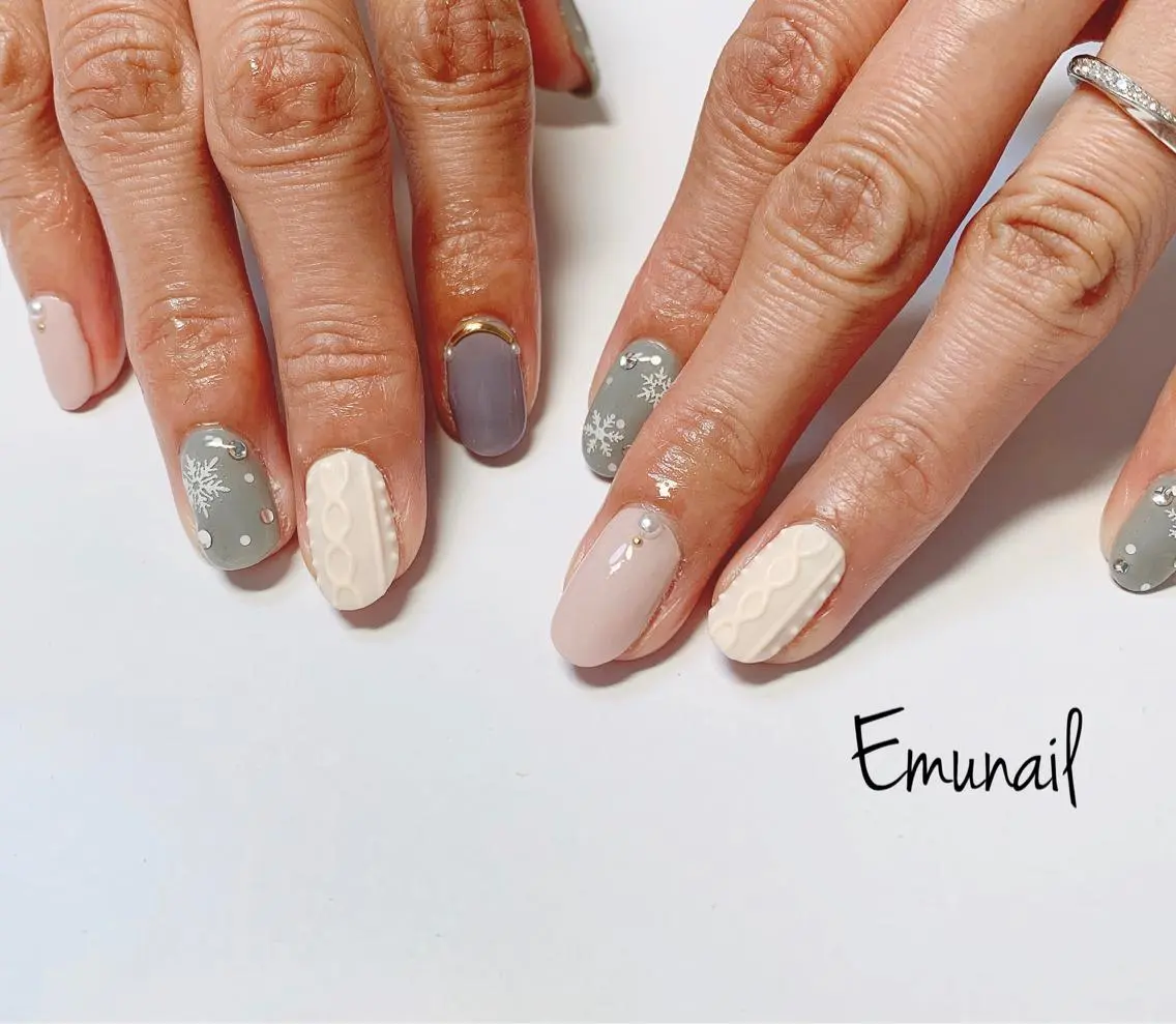 ネイル ハンドネイル Emu Nailのネイルデザイン