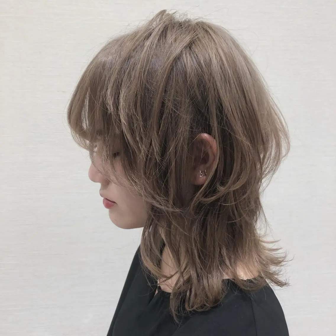 ミディアム カラー 完全美髪特化 髪質改善/島　悠輔のヘアスタイル