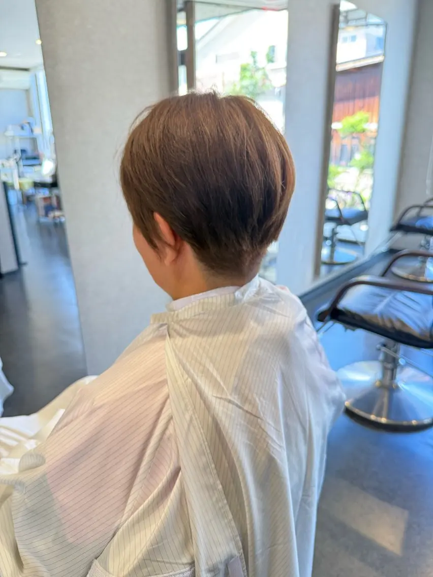 ショート ショートヘア カット ヘアカラー 髪質改善⚡️カラー 🍀武久 誠🍀のヘアスタイル