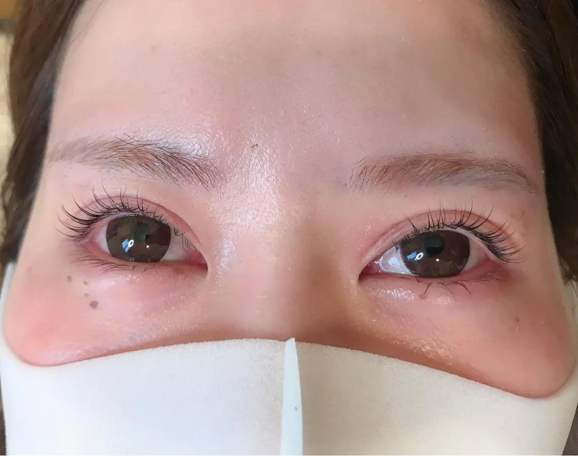 マツエク・マツパ パリジェンヌラッシュリフト 一重×まつ毛パーマ マツパ salon COCOのマツエク・マツパデザイン