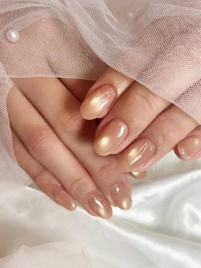 ネイル ハンドネイル MaggieSAWA 美フォルムネイルのネイルデザイン