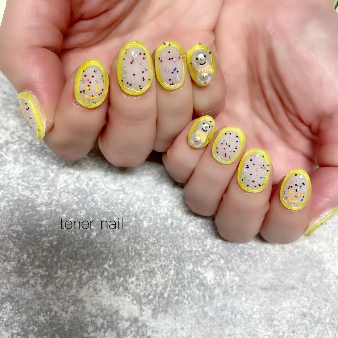 ネイル ぷっくりネイル テネルネイル tener nailのネイルデザイン
