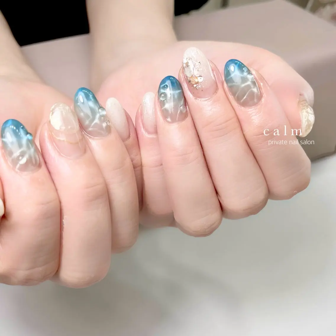ネイル ハンドネイル calm 〔ｶｰﾑ〕のネイルデザイン