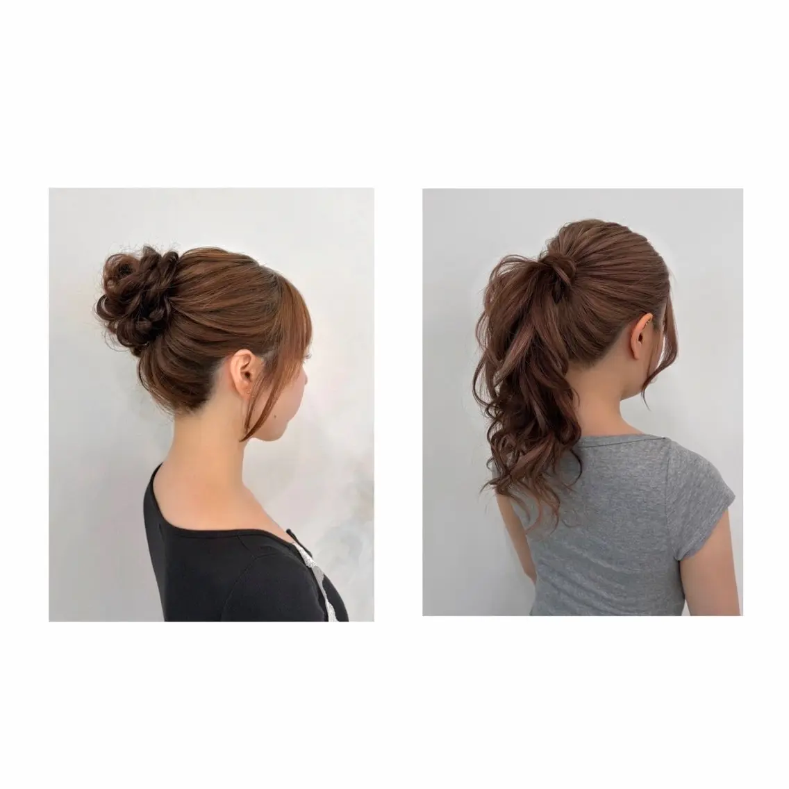 ヘアアレンジ lemiie ayusaのヘアスタイル