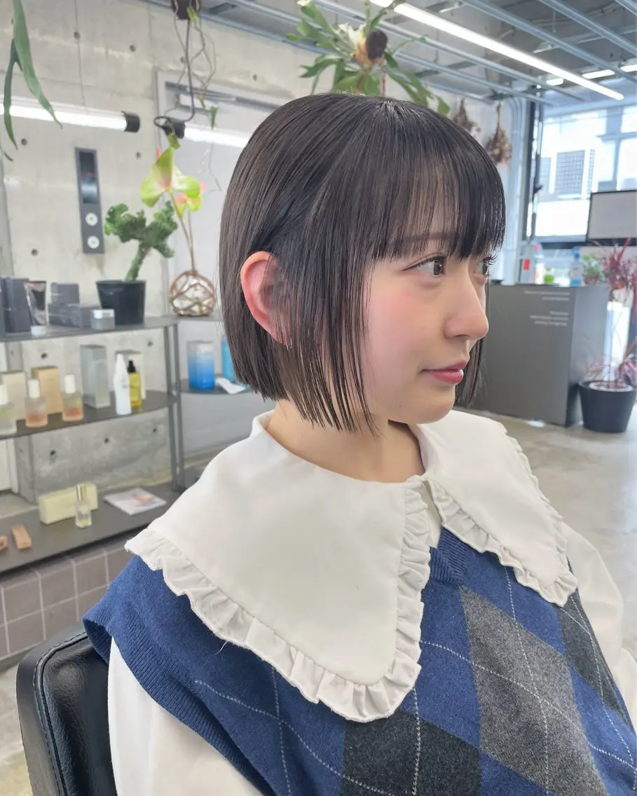 【来店2回目・3回目のお客様限定】艶髪ケアカラー&カットの写真