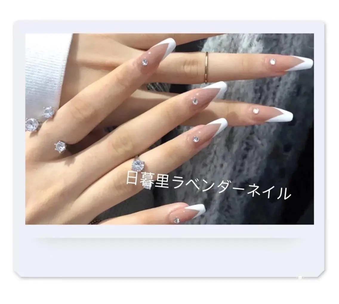 ネイル ハンドネイル 日暮里2 lavenderのネイルデザイン