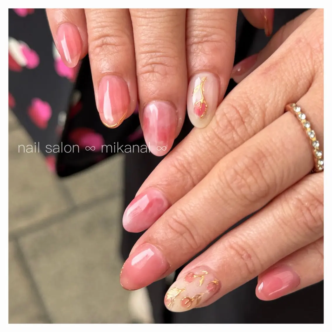 ネイル ハンドネイル nailsalon ∞ ﾐｶﾅﾙ ∞のネイルデザイン