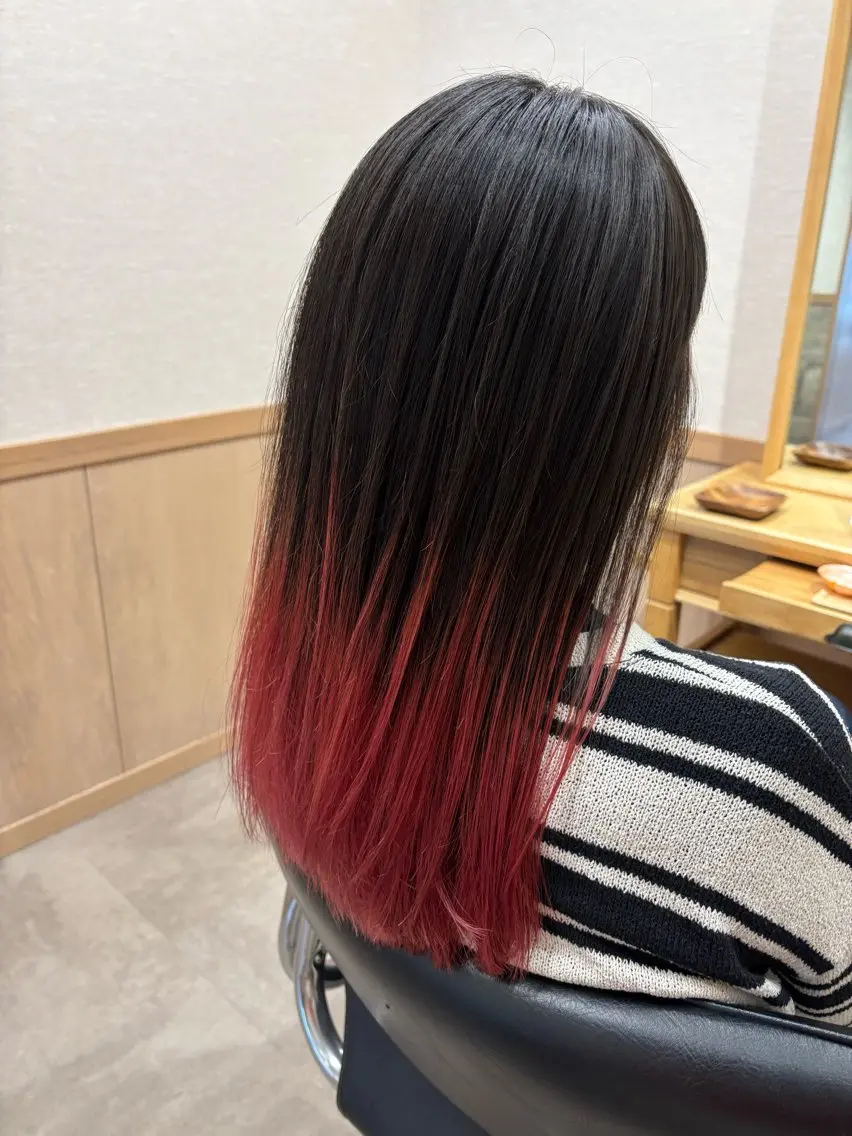 ロング カラー カット ヘアカラー トリートメント miho 🌼🌼🌼のヘアスタイル