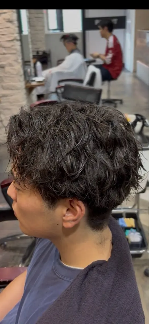 パーマ メンズ カット パーマ 今枝優斗/メンズ パーマ/メンズ特化のヘアスタイル