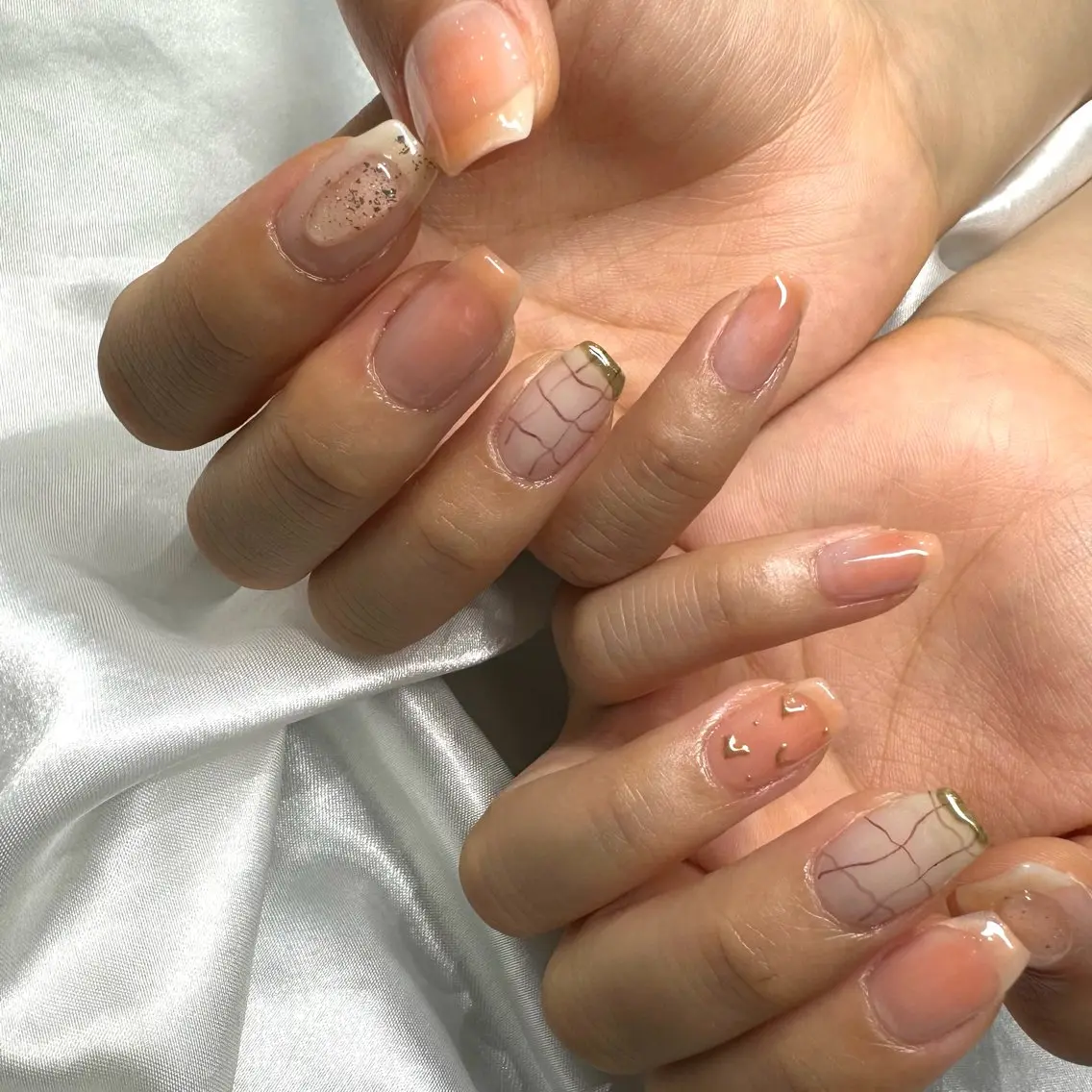 ネイル ハンドネイル 水戸 彩夏のネイルデザイン