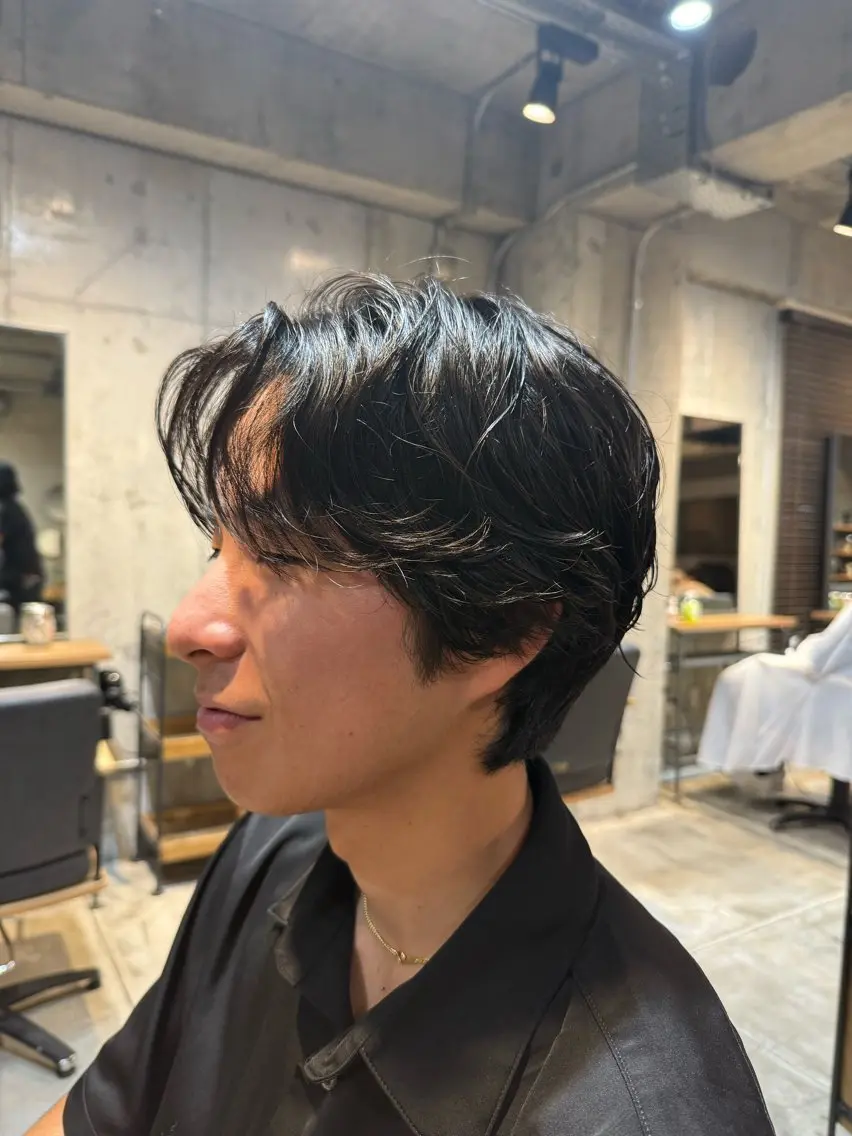 メンズカットの写真