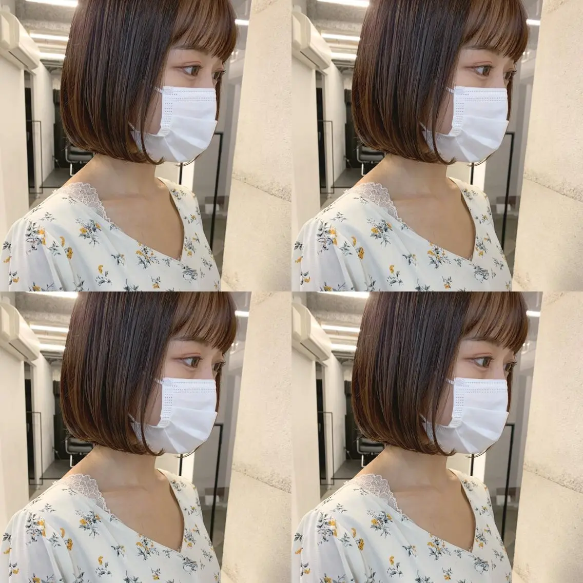 ミディアム カラー 透明感カラー✂︎ YUKAのヘアスタイル
