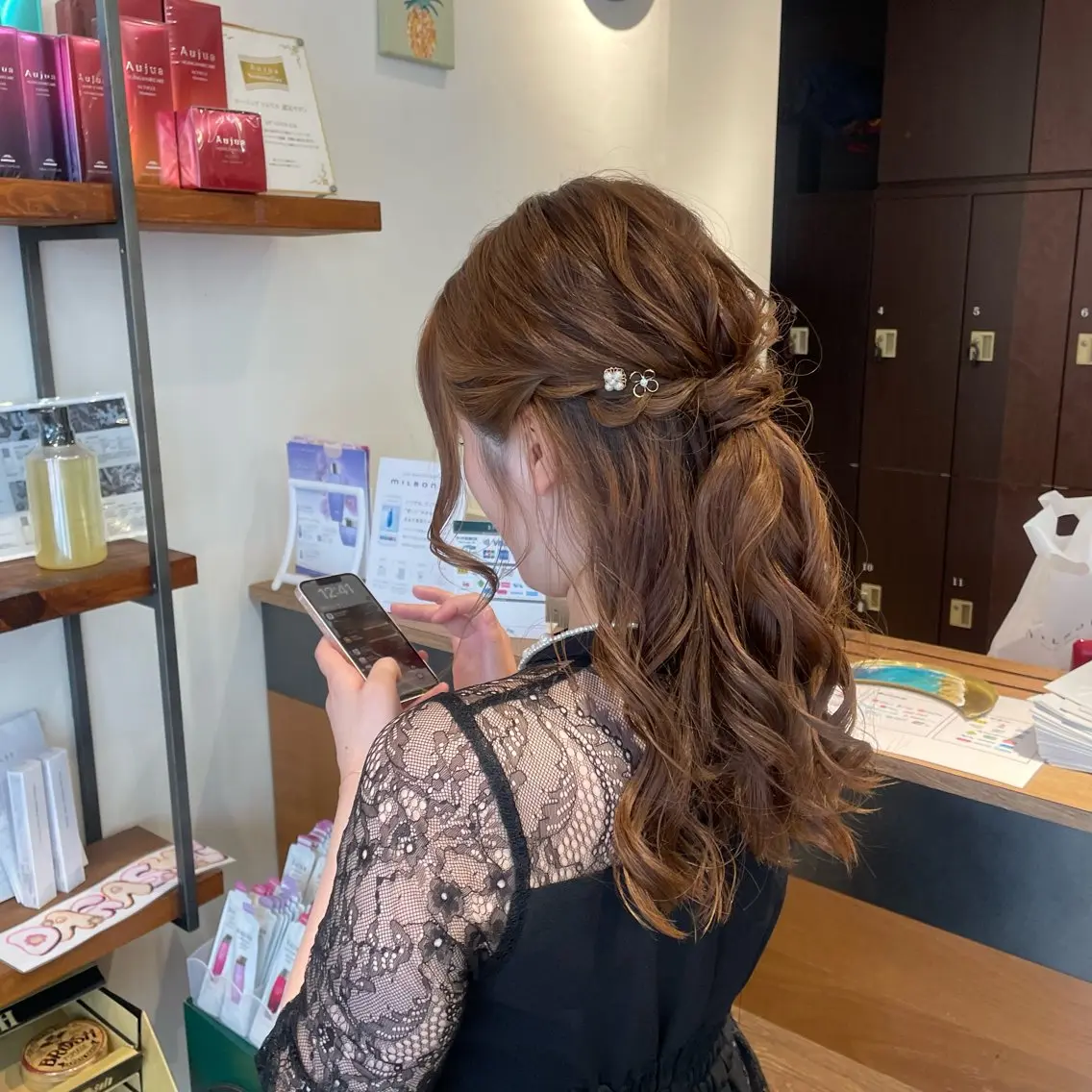 ヘアアレンジ ヘアセット このみ/透明感カラー /ヘアアレンジ🫧のヘアスタイル