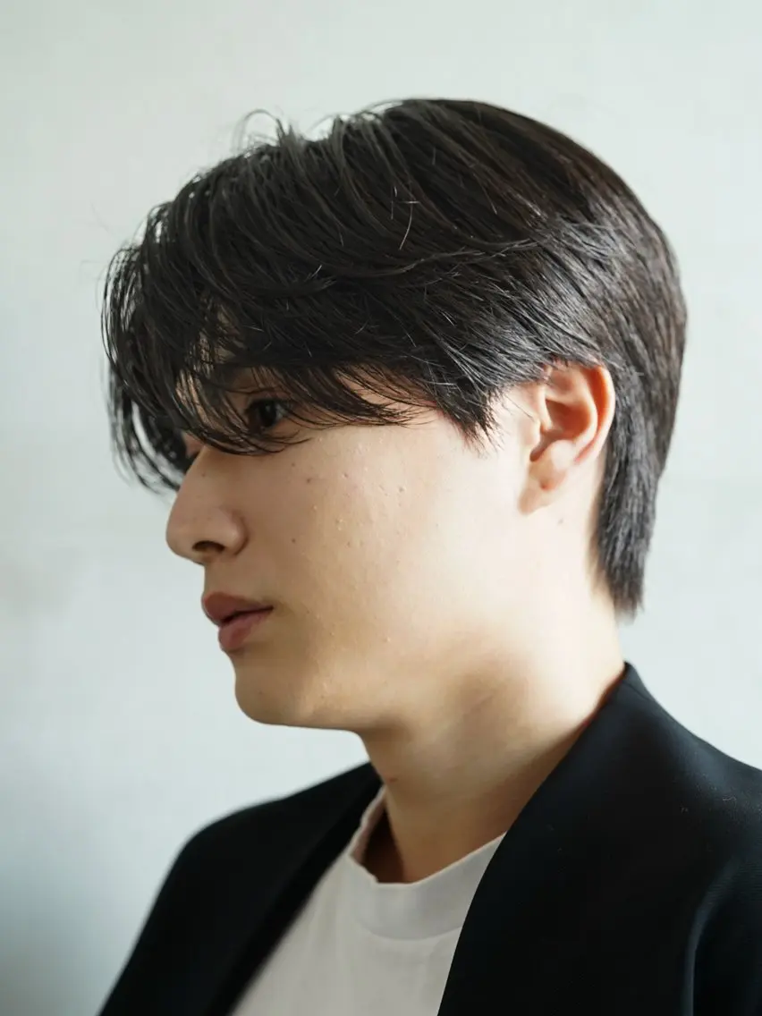 カット+ニュアンスパーマの写真