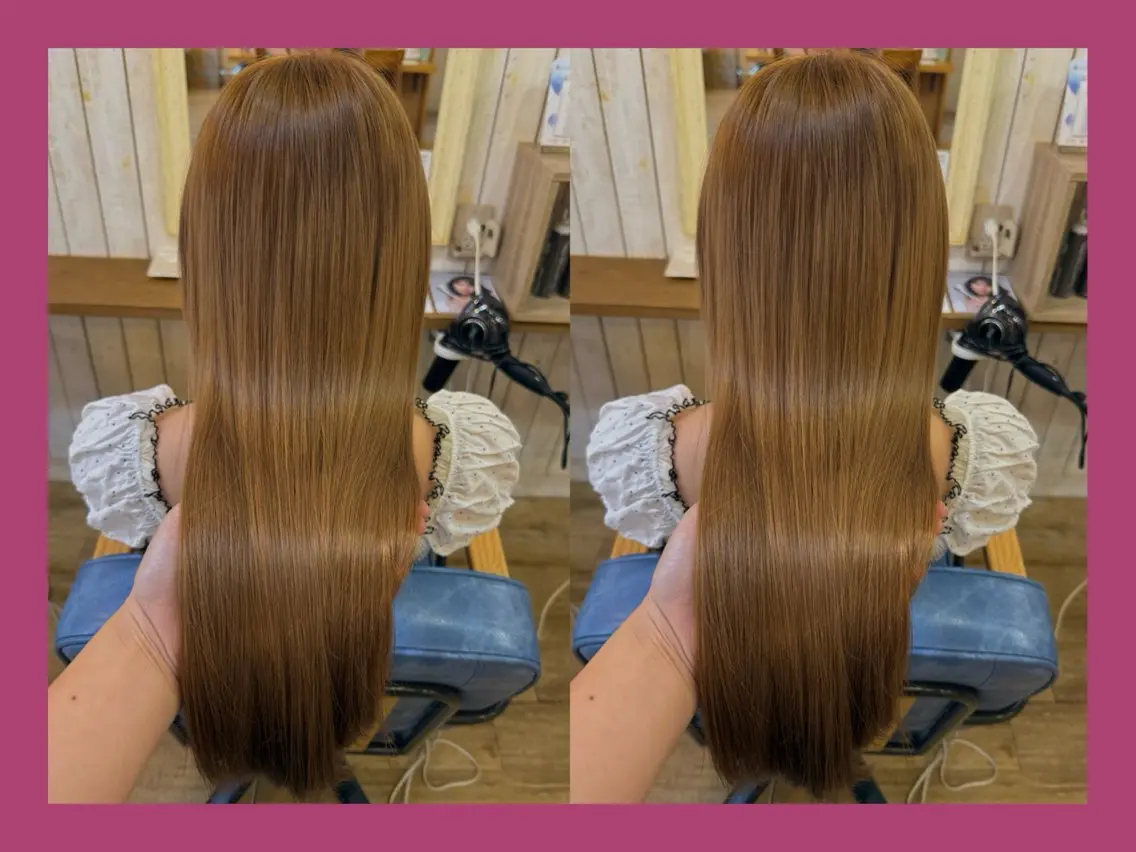 ロング カラー ハイトーンカラー 髪質改善 カット ヘアカラー トリートメント 髪質改善/ハイトーン /茅ヶ崎/YUUKAのヘアスタイル