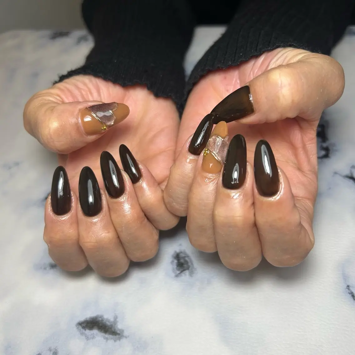 ネイル バレンタイン 【jeBrille】 Airiのネイルデザイン
