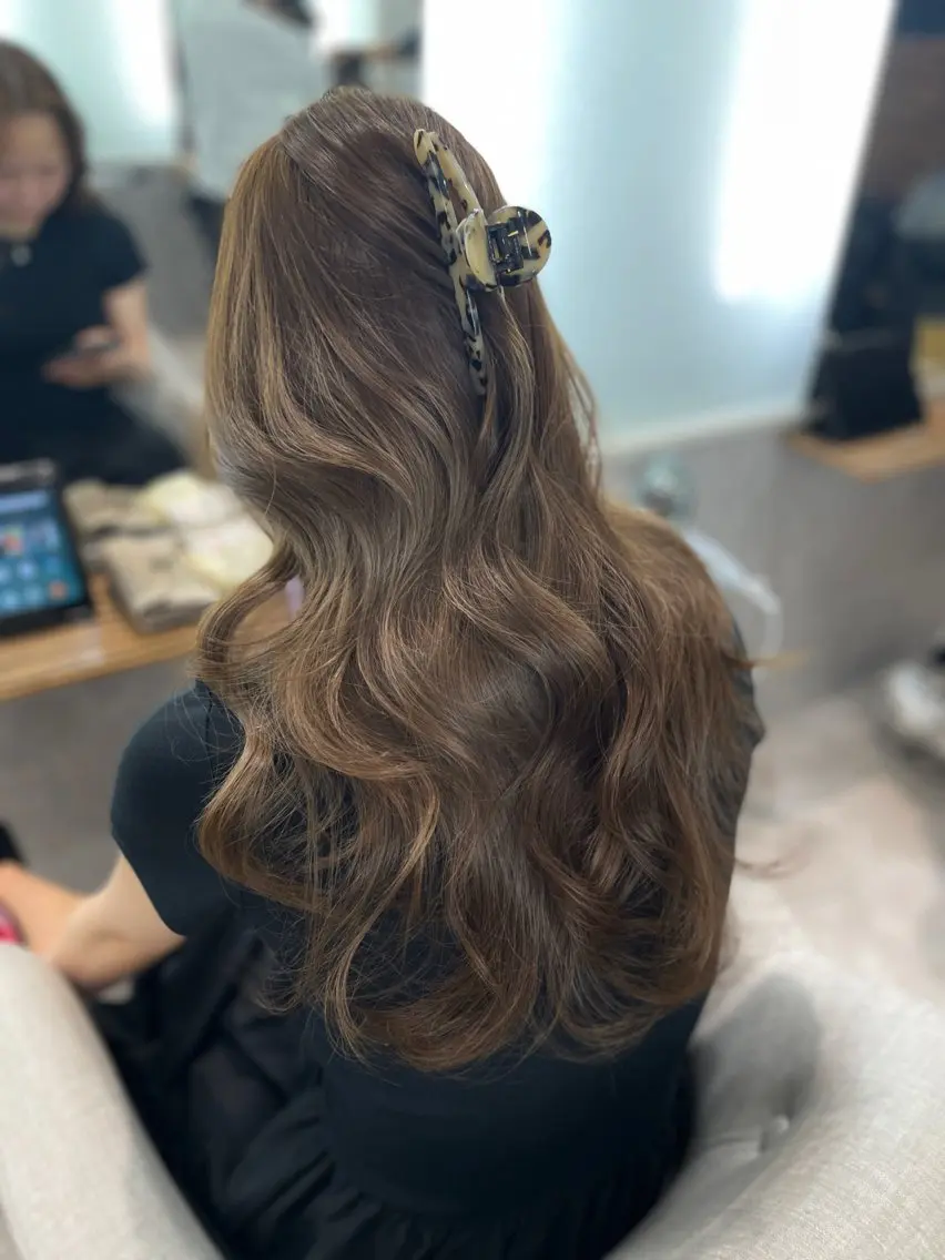 ロング ハイライト レイヤー/美髪カラー 🫧名古屋YURIのヘアスタイル