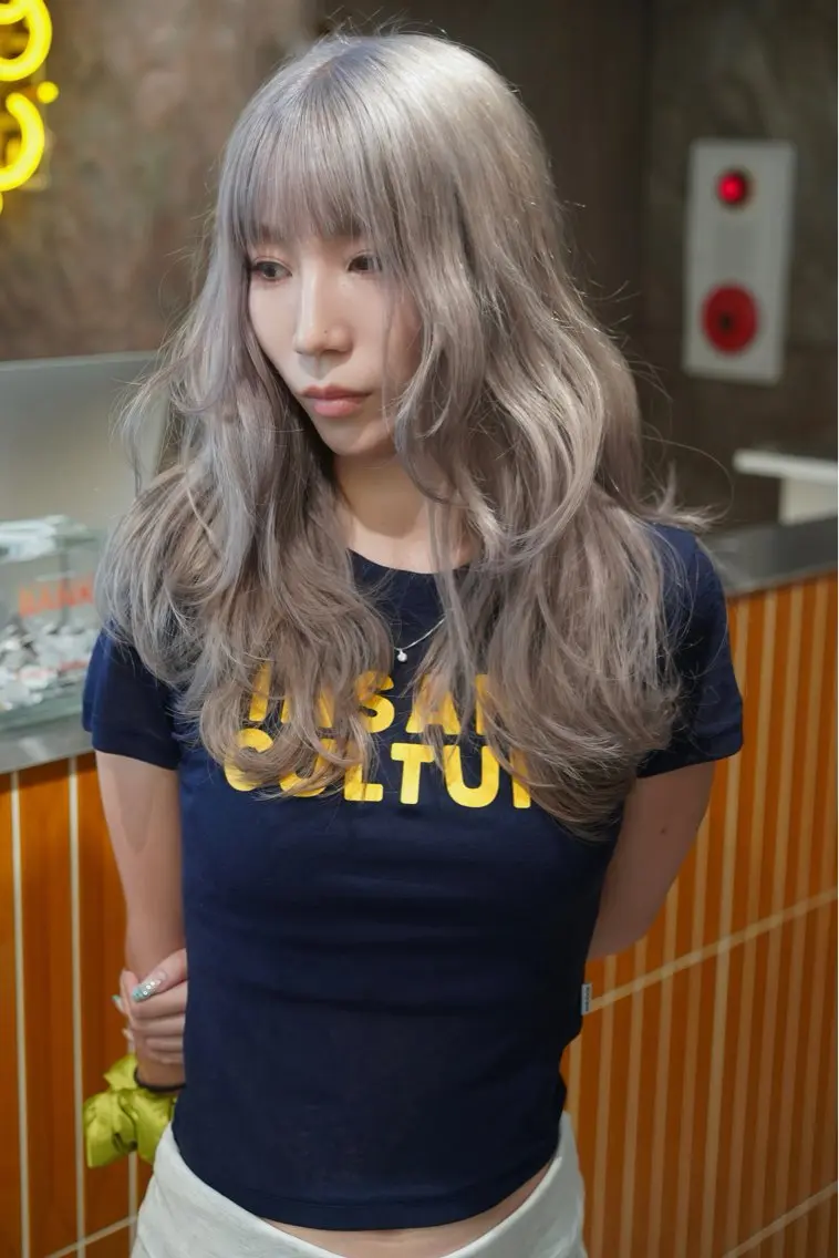 🩷ミニモ学生限定💚カット✖︎ブリーチ✖︎カラー✖︎トリートメント 韓国/ダブルカラーの写真
