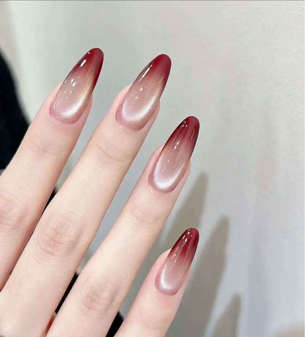 ネイル アートネイル 成人式 ジェルネイル ニュアンスネイル ネイルチップ Kora Nailのネイルデザイン