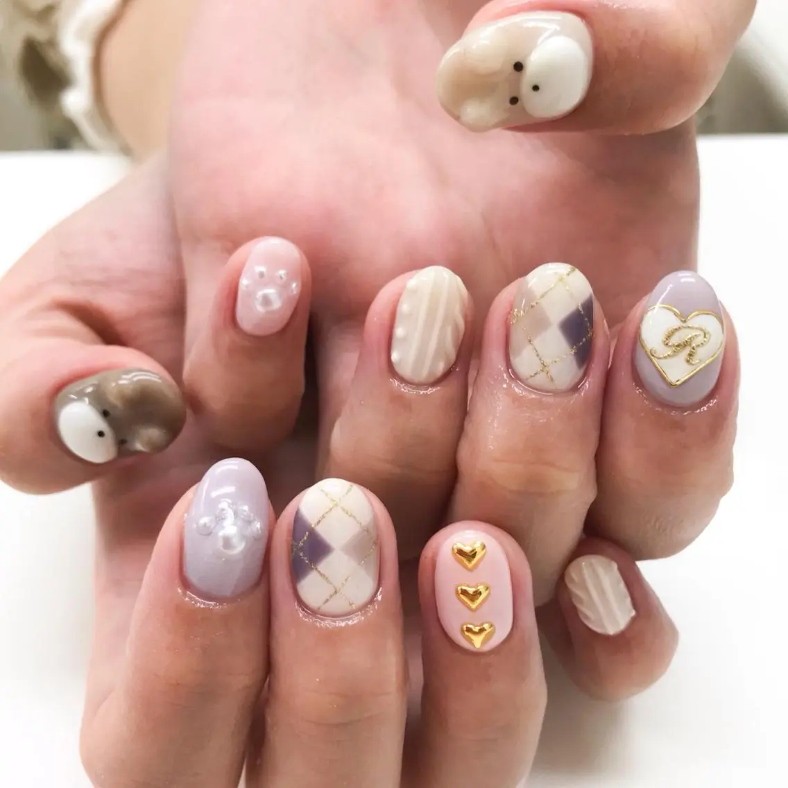 ネイル アートネイル ハンドネイル Hisaka Mikiのネイルデザイン