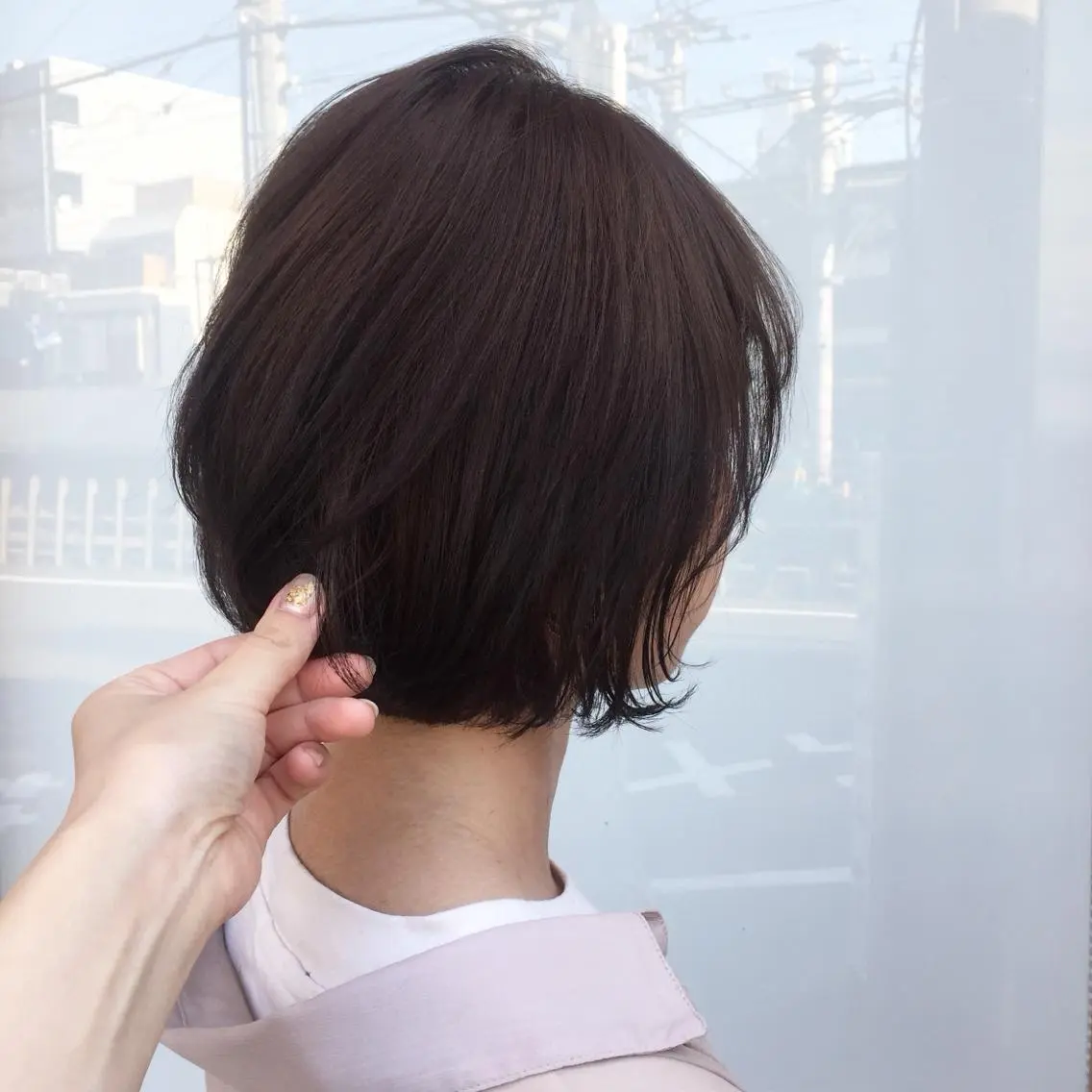 ショート カラー ヘアカラー トリートメント 柔らかいcolor 🌿harukaのヘアスタイル