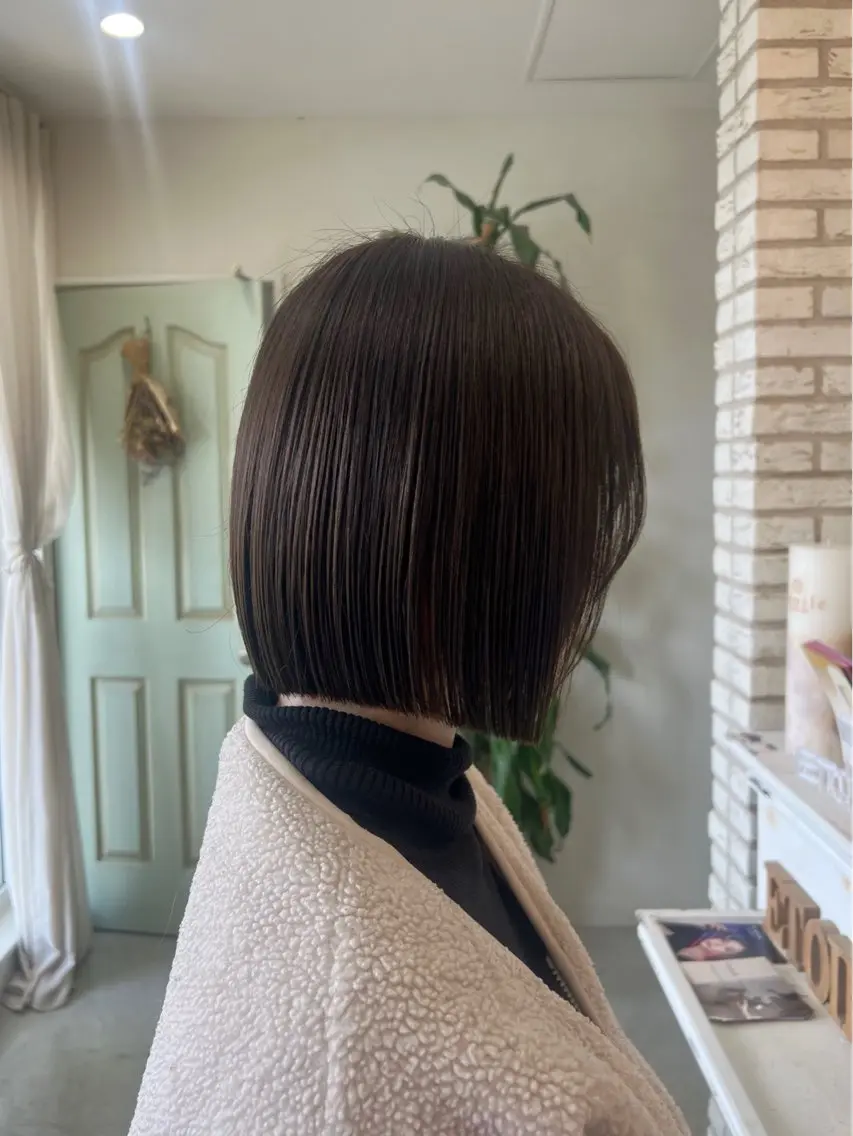 ショート カラー ボブ カット ヘアカラー 🤎大人可愛い/ Rinka🤎のヘアスタイル