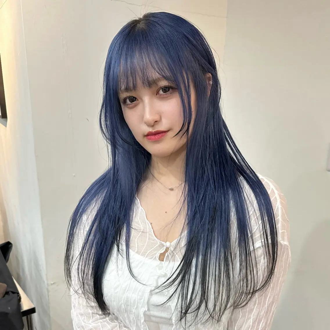 ロング カラー ヘアカラー トリートメント エクステモデル募集 💗大阪梅田/川上のヘアスタイル