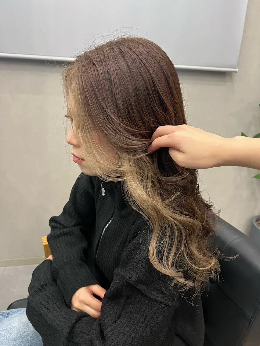 カラー ヘアカラー トリートメント PALO/ アンナのヘアスタイル
