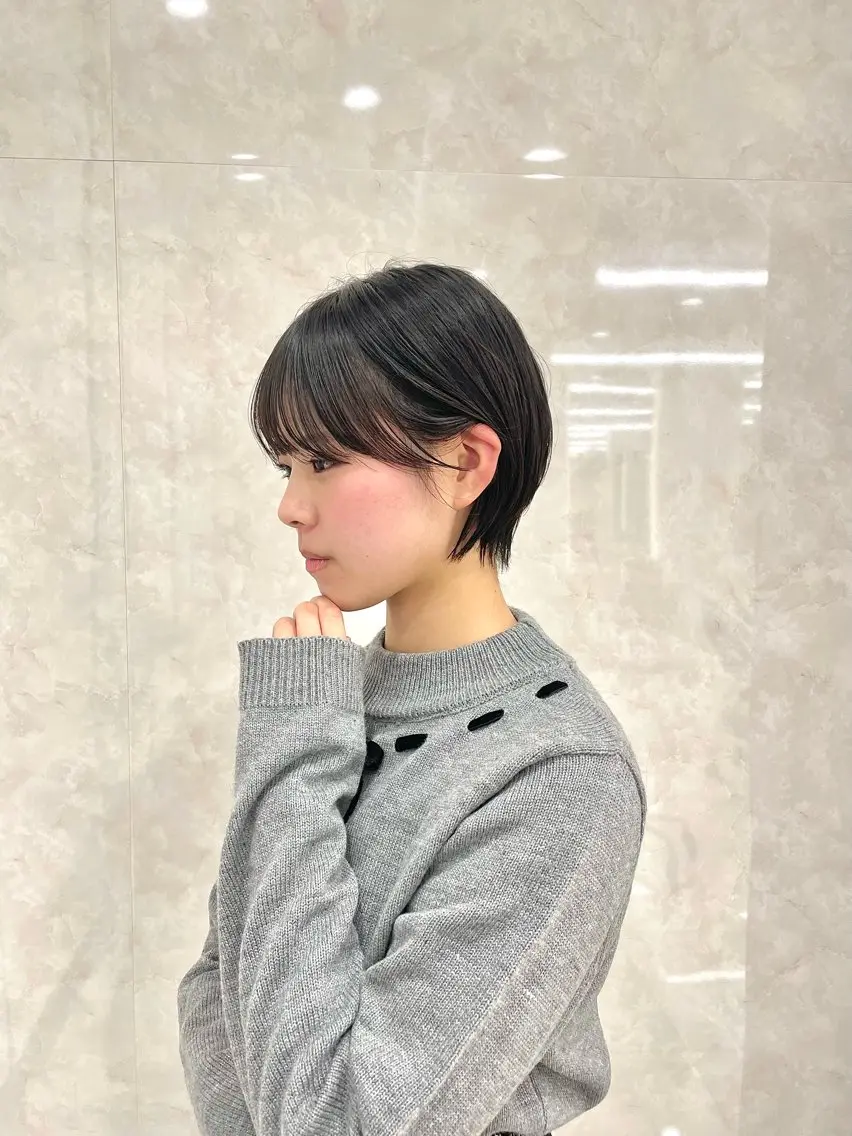 ショート ショートヘア ショート/似合わせ/ 透明感カラー古市唯人のヘアスタイル