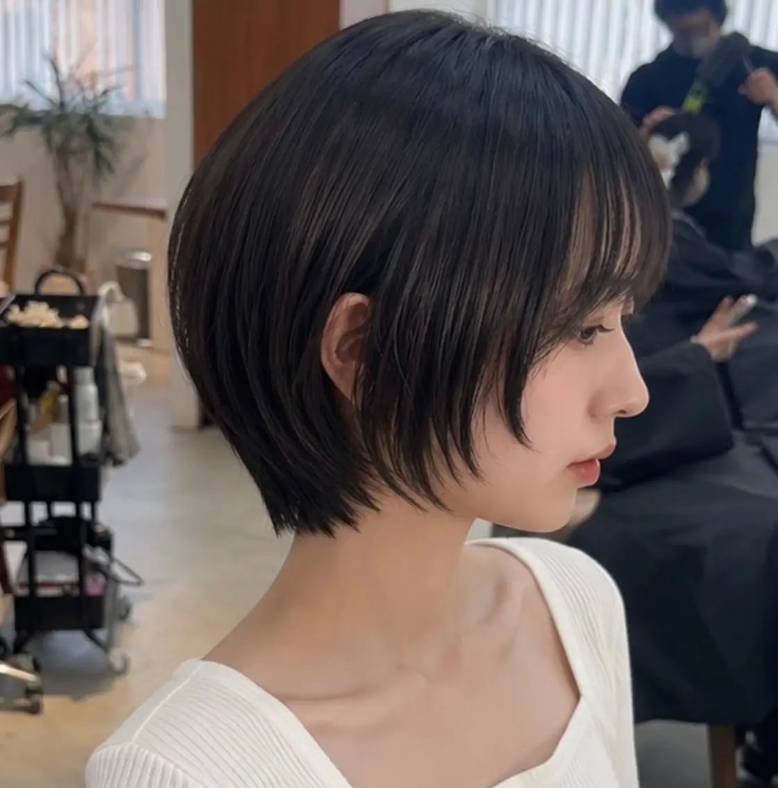 ショート 銀座/レイヤー Hazuki🪽のヘアスタイル