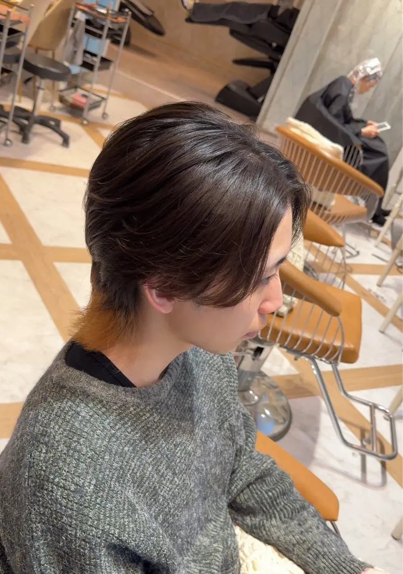 【✨️インナーカラー✨️】メンズ似合わせカット＋インナーカラー＋トリートメント🔥の写真