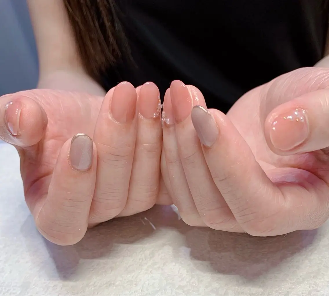 ネイル ハンドネイル Agu. Nail tomoのネイルデザイン