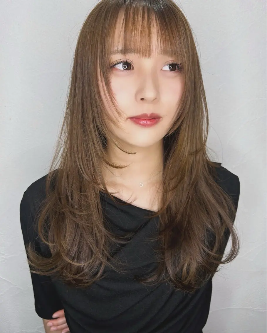 ロング 剣持友希/ifh iizuka/高崎のヘアスタイル