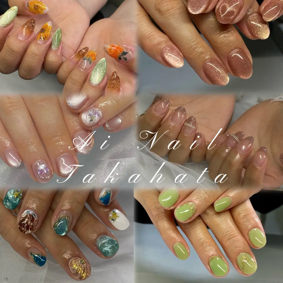 ネイル ✨AiNail💅 ✨高幡不動NEW ✨のネイルデザイン